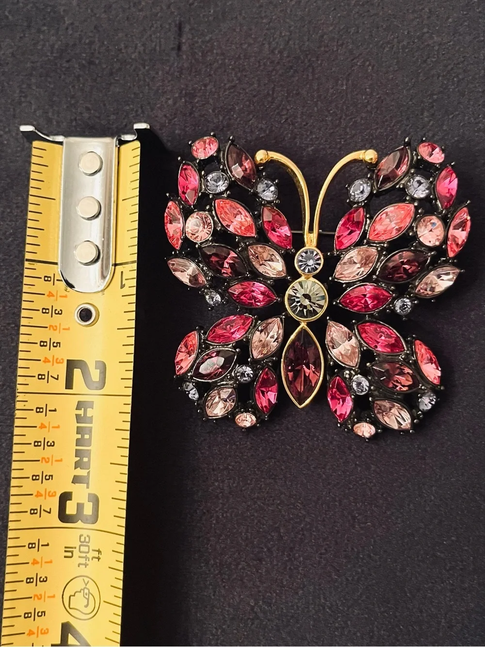 #175 Joan Rivers Classics Collection Spring Butterfly Brooch